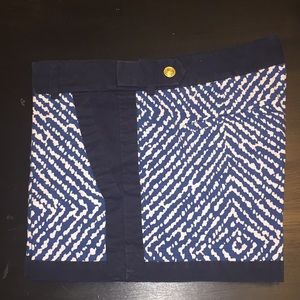 J Crew Navy/White Size 4 shorts